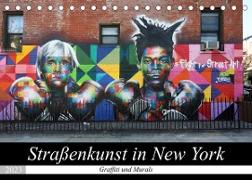 Straßenkunst in New York - Graffiti und Murals (Tischkalender 2023 DIN A5 quer)