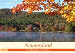 Neuengland - Von Rhode Island bis Maine (Tischkalender 2023 DIN A5 quer)