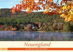 Neuengland - Von Rhode Island bis Maine (Wandkalender 2023 DIN A4 quer)