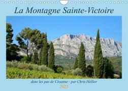 La Montagne Sainte-Victoire ¿ dans les pas de Cézanne (Calendrier mural 2023 DIN A4 horizontal)