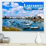 Lanzarote - Land der schwarzen Erde (Premium, hochwertiger DIN A2 Wandkalender 2023, Kunstdruck in Hochglanz)