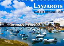 Lanzarote - Land der schwarzen Erde (Wandkalender 2023 DIN A3 quer)
