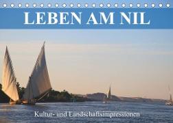 Leben am Nil - Kultur- und Landschaftsimpressionen (Tischkalender 2023 DIN A5 quer)