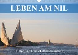 Leben am Nil - Kultur- und Landschaftsimpressionen (Wandkalender 2023 DIN A3 quer)