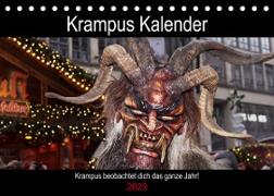 Krampus Kalender 2023 (Tischkalender 2023 DIN A5 quer)