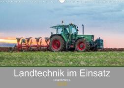 Landtechnik im Einsatz (Wandkalender 2023 DIN A3 quer)
