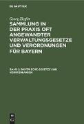 Bayerische Gesetze und Verordnungen