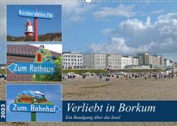 Verliebt in Borkum (Wandkalender 2023 DIN A2 quer)