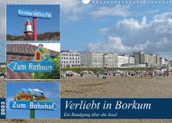 Verliebt in Borkum (Wandkalender 2023 DIN A3 quer)
