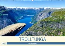 Trolltunga (Wandkalender 2023 DIN A2 quer)