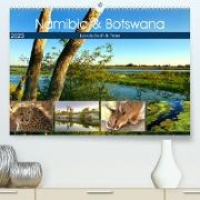 Namibia & Botswana (Premium, hochwertiger DIN A2 Wandkalender 2023, Kunstdruck in Hochglanz)