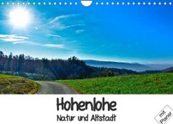 Hohenlohe - Natur und Altstadt (Wandkalender 2023 DIN A4 quer)