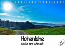 Hohenlohe - Natur und Altstadt (Tischkalender 2023 DIN A5 quer)