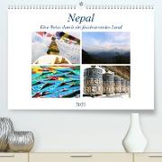 Nepal Eine Reise durch ein faszinierendes Land (Premium, hochwertiger DIN A2 Wandkalender 2023, Kunstdruck in Hochglanz)