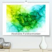 Abstrakte Farbharmonien (Premium, hochwertiger DIN A2 Wandkalender 2023, Kunstdruck in Hochglanz)