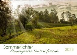 Sommerlichter - Stimmungsvolle Landschaftsbilder (Wandkalender 2023 DIN A2 quer)