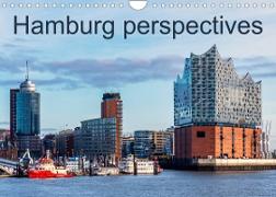 Hamburg perspectives (Wall Calendar 2023 DIN A4 Landscape)