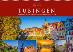 Tübingen - Impressionen aus der Universitätsstadt (Wandkalender 2023 DIN A2 quer)