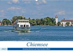 Chiemsee - Sommerferien am bayrischen Meer (Wandkalender 2023 DIN A2 quer)