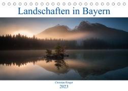 Bayerische Landschaften (Tischkalender 2023 DIN A5 quer)