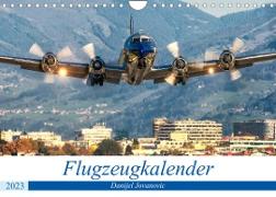 Flugzeugkalender (Wandkalender 2023 DIN A4 quer)