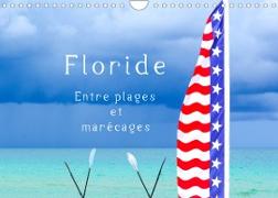 Floride ¿ Entre plages et marécages (Calendrier mural 2023 DIN A4 horizontal)