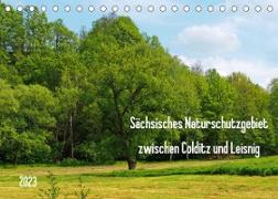 Sächsisches Naturschutzgebiet zwischen Colditz und Leisnig (Tischkalender 2023 DIN A5 quer)