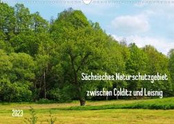 Sächsisches Naturschutzgebiet zwischen Colditz und Leisnig (Wandkalender 2023 DIN A3 quer)