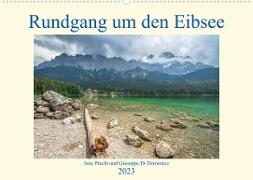 Rundgang um den Eibsee (Wandkalender 2023 DIN A2 quer)