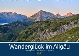 Wanderglück im Allgäu (Wandkalender 2023 DIN A2 quer)