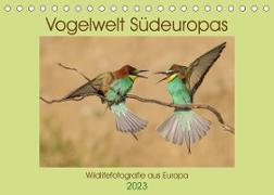 Vogelwelt Südeuropas (Tischkalender 2023 DIN A5 quer)