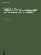 Zeitschrift für Angewandte Mathematik und Mechanik, Band 57, Heft 3, Zeitschrift für Angewandte Mathematik und Mechanik Band 57, Heft 3