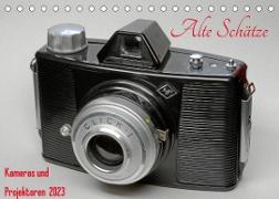 Alte Schätze - Kameras und Projektoren (Tischkalender 2023 DIN A5 quer)