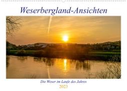 Weserberglandansichten (Wandkalender 2023 DIN A2 quer)