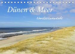 Dünen und Meer Nordseemomente (Tischkalender 2023 DIN A5 quer)