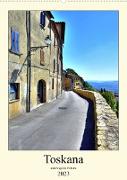 Toskana - Unterwegs in Volterra (Wandkalender 2023 DIN A2 hoch)