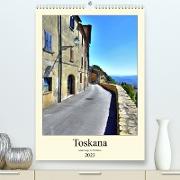 Toskana - Unterwegs in Volterra (Premium, hochwertiger DIN A2 Wandkalender 2023, Kunstdruck in Hochglanz)