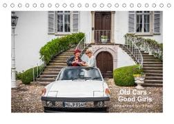 Old Cars - Good Girls (colour) (Tischkalender 2023 DIN A5 quer)