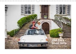 Old Cars - Good Girls (colour) (Wandkalender 2023 DIN A3 quer)