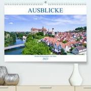 Ausblicke - Baden-Württemberg von Oben (Premium, hochwertiger DIN A2 Wandkalender 2023, Kunstdruck in Hochglanz)