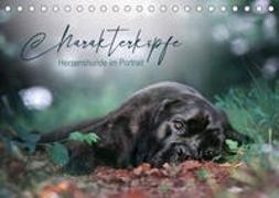 Charakterköpfe - Herzenshunde im Portrait (Tischkalender 2023 DIN A5 quer)