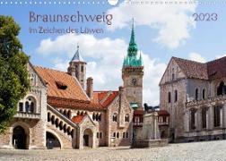 Braunschweig Im Zeichen des Löwen (Wandkalender 2023 DIN A3 quer)