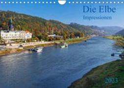Die Elbe Impressionen (Wandkalender 2023 DIN A4 quer)