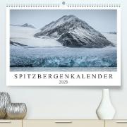 Spitzbergenkalender (Premium, hochwertiger DIN A2 Wandkalender 2023, Kunstdruck in Hochglanz)