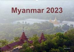 Myanmar 2023 (Wandkalender 2023 DIN A2 quer)