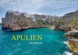 Apulien mit Matera (Tischkalender 2023 DIN A5 quer)