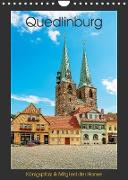 Quedlinburg - Königspfalz & Mitglied der Hanse (Wandkalender 2023 DIN A4 hoch)