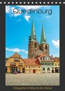 Quedlinburg - Königspfalz & Mitglied der Hanse (Tischkalender 2023 DIN A5 hoch)