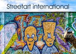 Streetart international (Wandkalender 2023 DIN A2 quer)