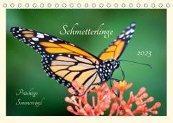 Wunderwelt der Schmetterlinge 2023 Prächtige SommervögelCH-Version (Tischkalender 2023 DIN A5 quer)
